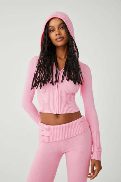 Hoodie And Low Rise Pants Outfit-My Comfy Pant