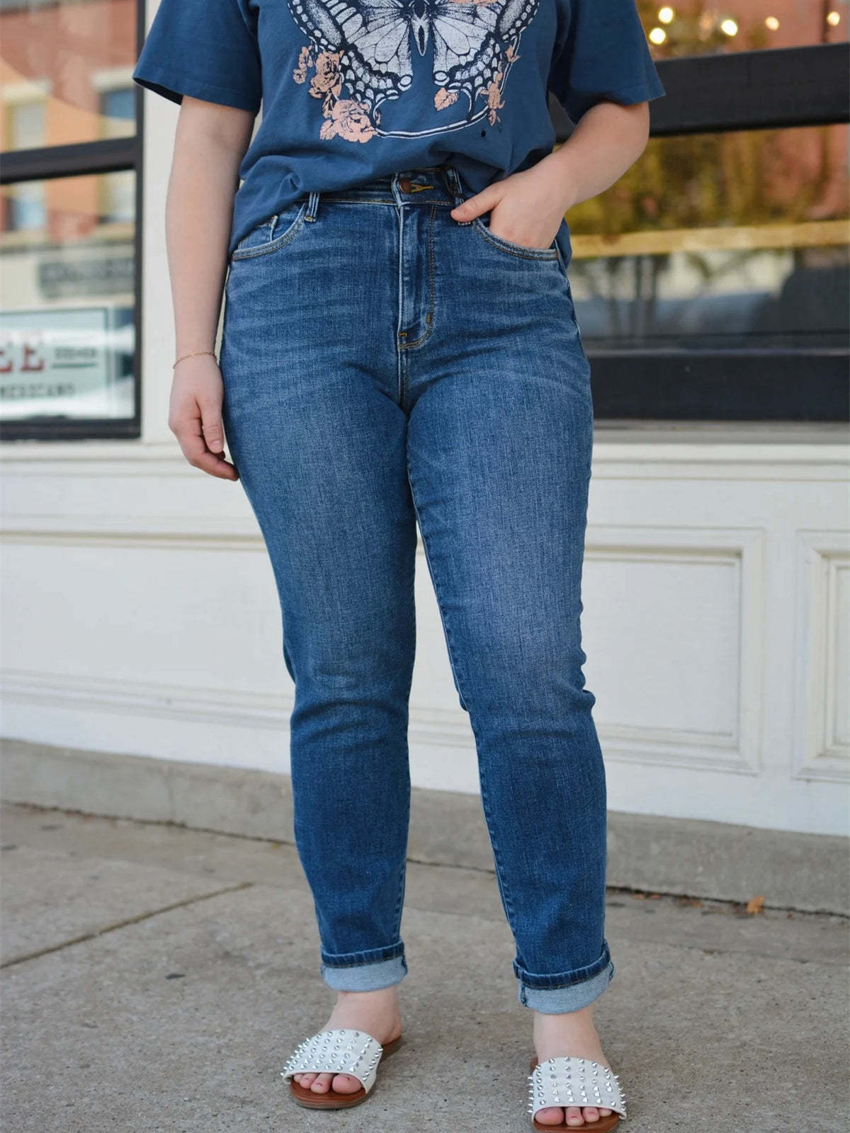 Tummy Control Butt Lifting Jeans-My Comfy Pant