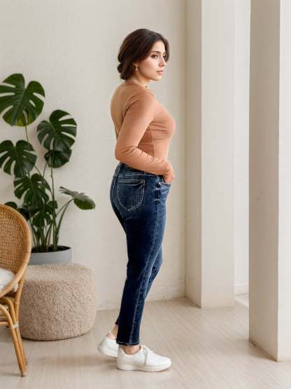 Tummy Control Butt Lifting Jeans-My Comfy Pant