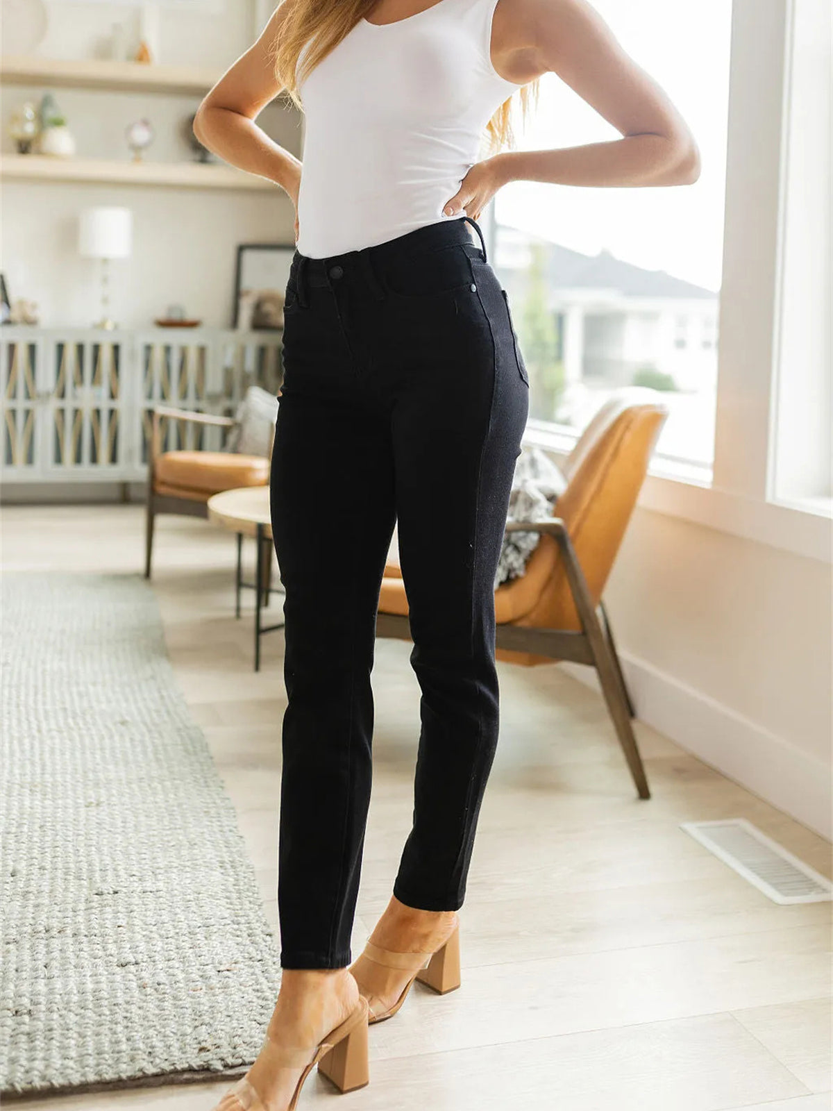 Tummy Control Butt Lifting Jeans-My Comfy Pant