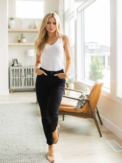 Tummy Control Butt Lifting Jeans-My Comfy Pant