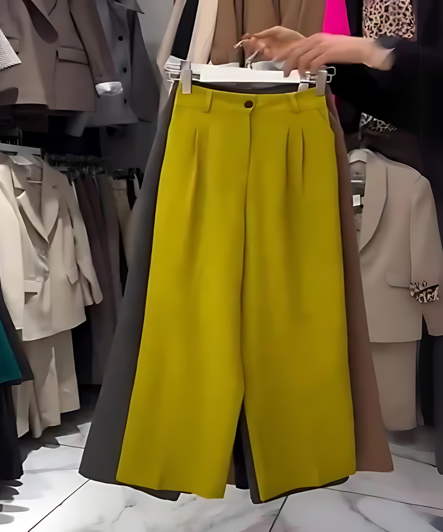 Korean Wide Length Pants-My Comfy Pant
