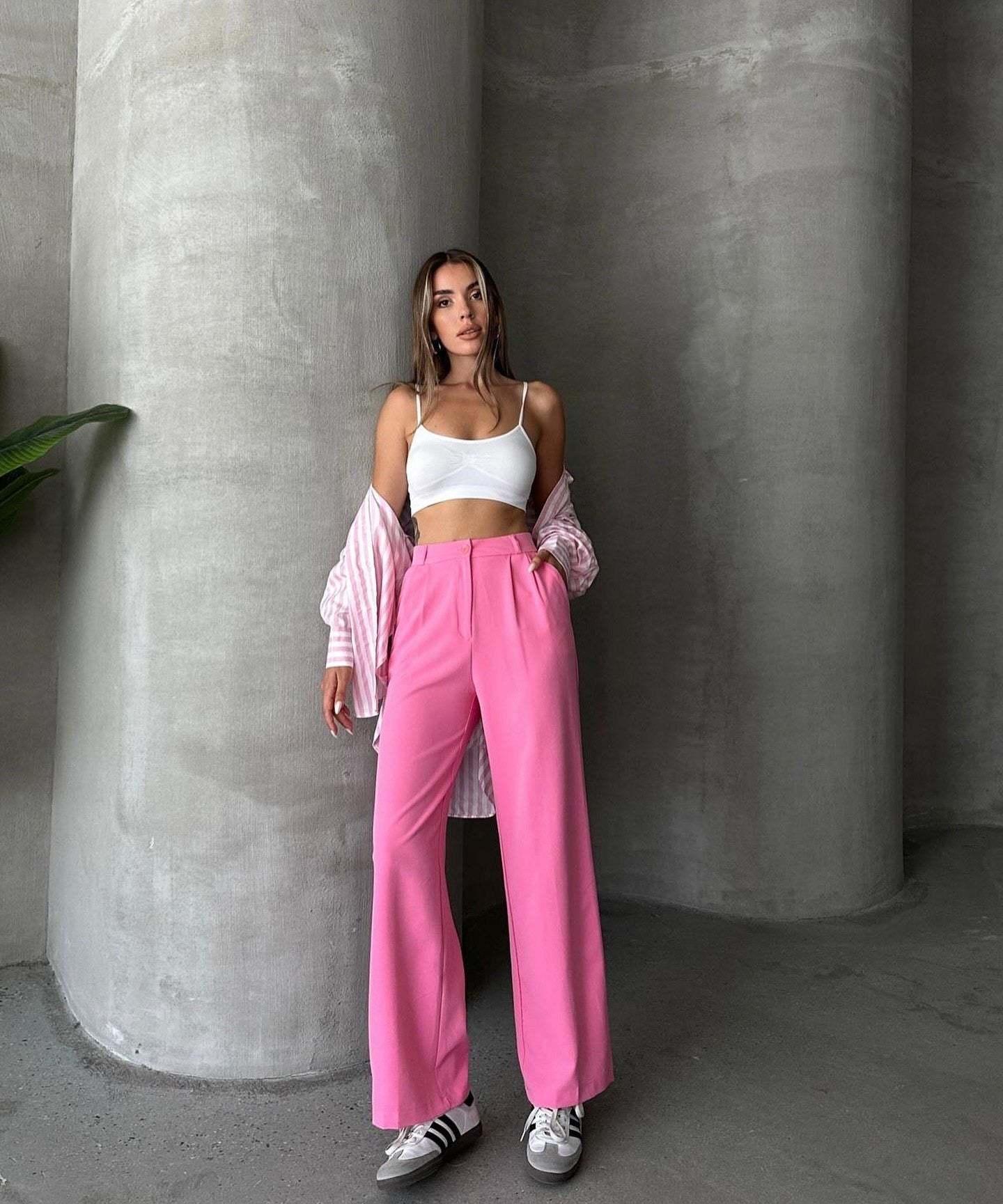 Korean Wide Length Pants-My Comfy Pant