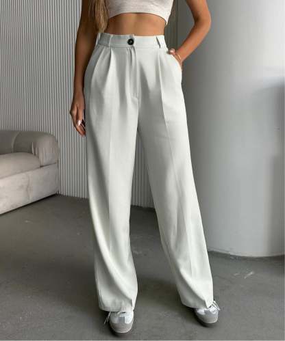 Korean Wide Length Pants-My Comfy Pant