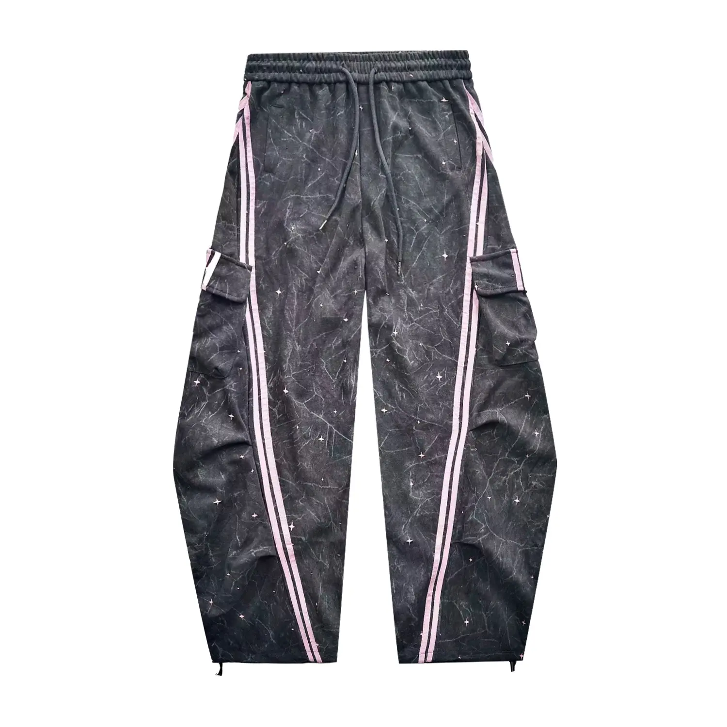 Loose Fit Street Cargo PantsLoose Fit Street Cargo Pants With Side Pockets For Women - Image 7