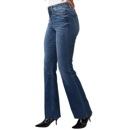 JB Mid Rise Tummy Tuck Bootcut Jeans-My Comfy Pant