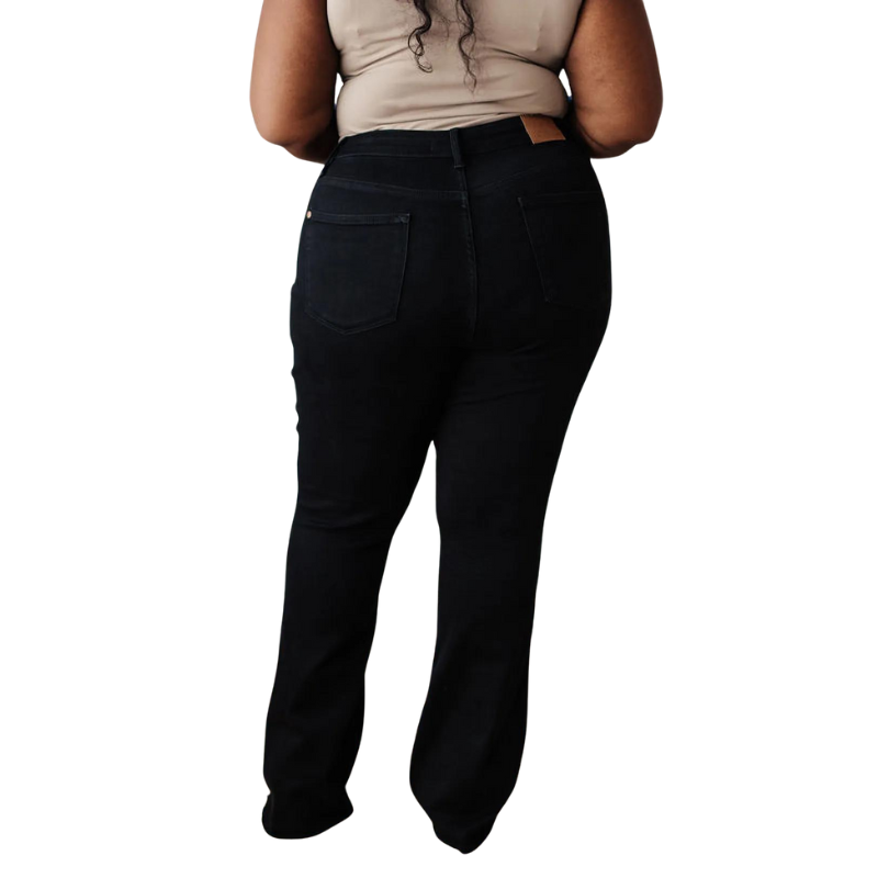 JB Mid Rise Tummy Tuck Bootcut Jeans-My Comfy Pant