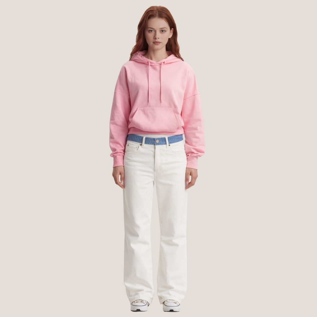 Minimal Stripeband Denim Jeans