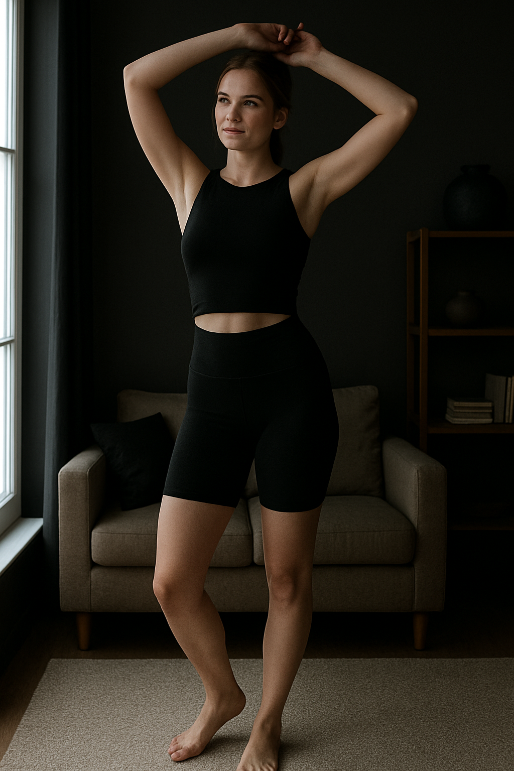 Minimalist High Rise Athletic Shorts-My Comfy Pant