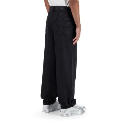 Baggy Denim Zip Fly Pocket Pants