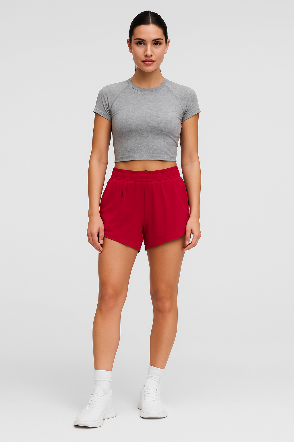 Quick Dry Sports Shorts With Elastic-My Comfy Pant
