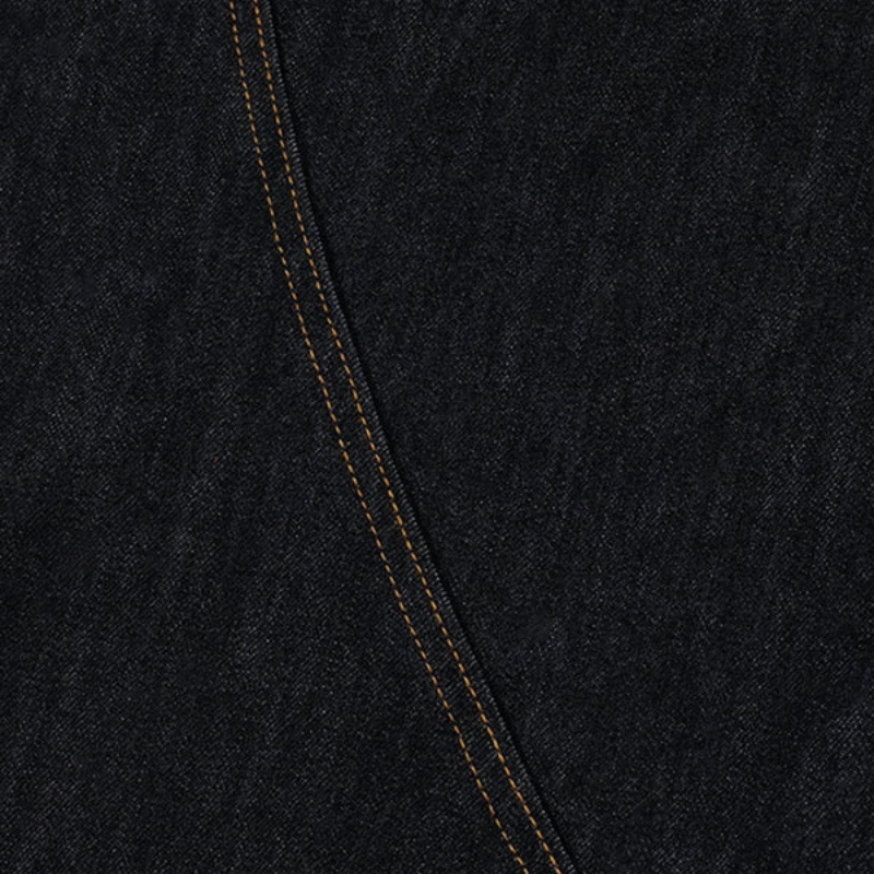 Plaid Pocket Barrel Jeans-My Comfy Pant