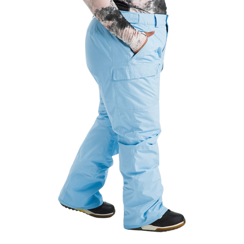 Plus Size Water Resistant Snow Pants With Zipped Pockets-My Comfy Pant
