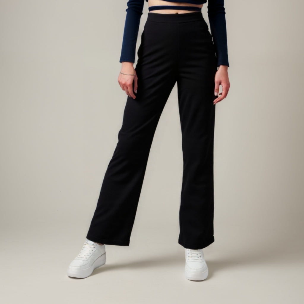High-Waisted Playa Wide-Leg Pants-My Comfy Pant