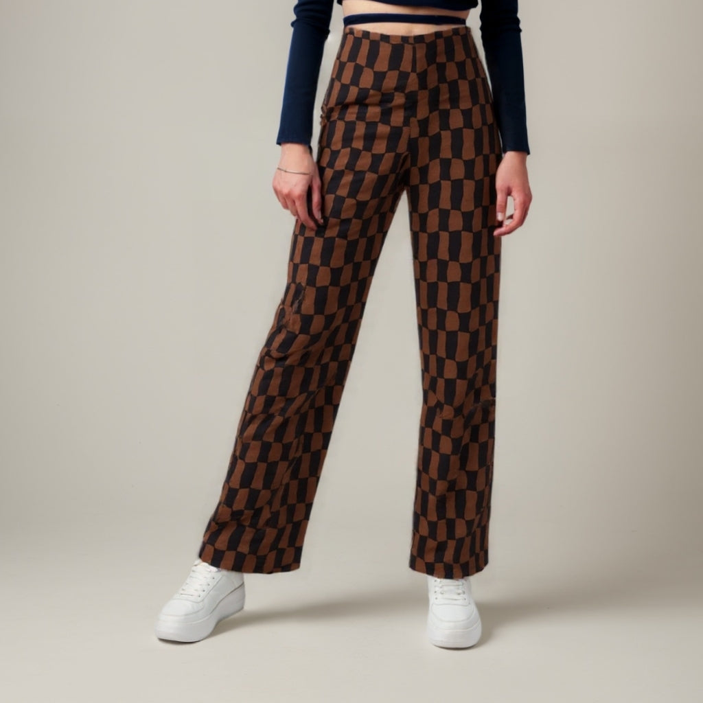 High-Waisted Playa Wide-Leg Pants-My Comfy Pant
