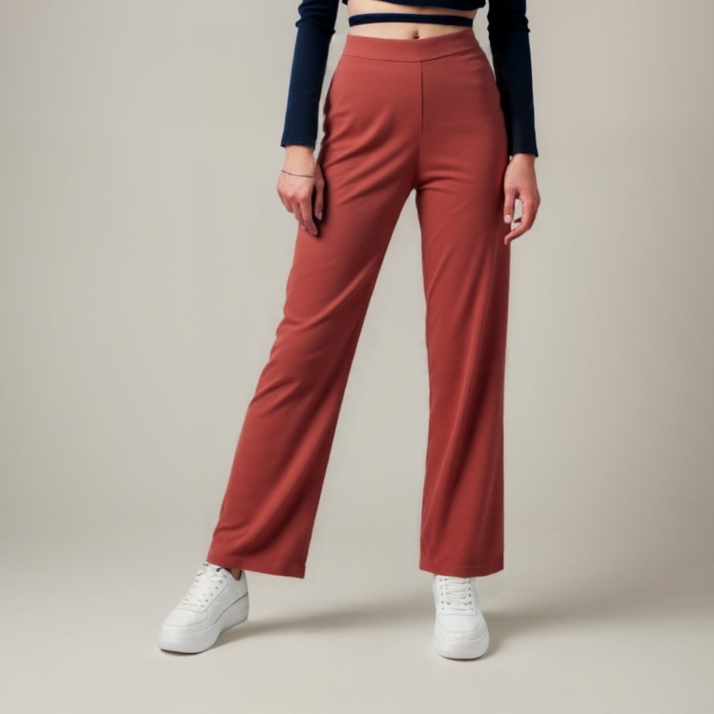 High-Waisted Playa Wide-Leg Pants-My Comfy Pant