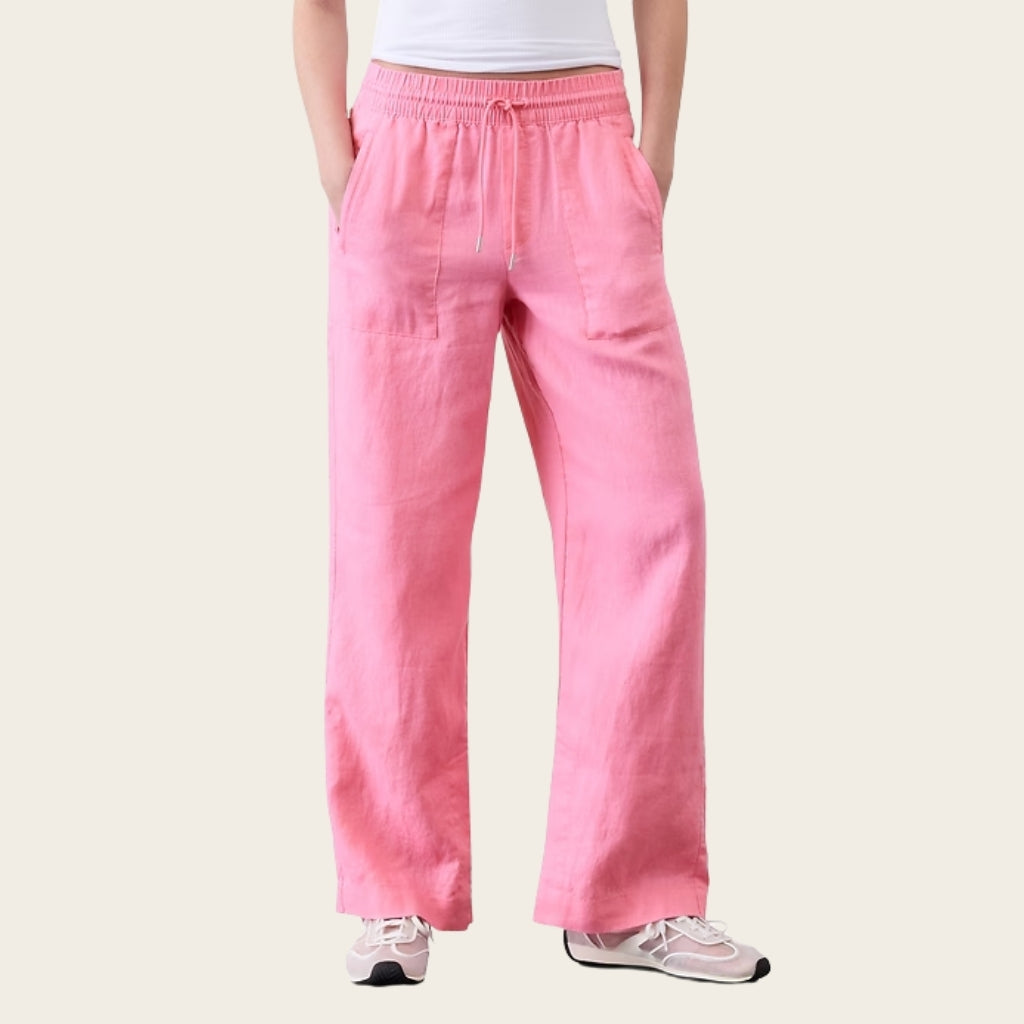 Retreat Linen High Rise Pant-My Comfy Pant