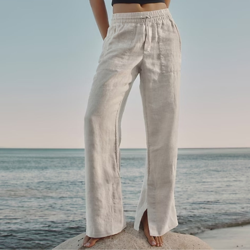 Retreat Linen High Rise Pant-My Comfy Pant