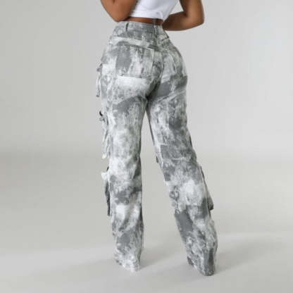 Revealing Foil Cargo Pants-My Comfy Pant