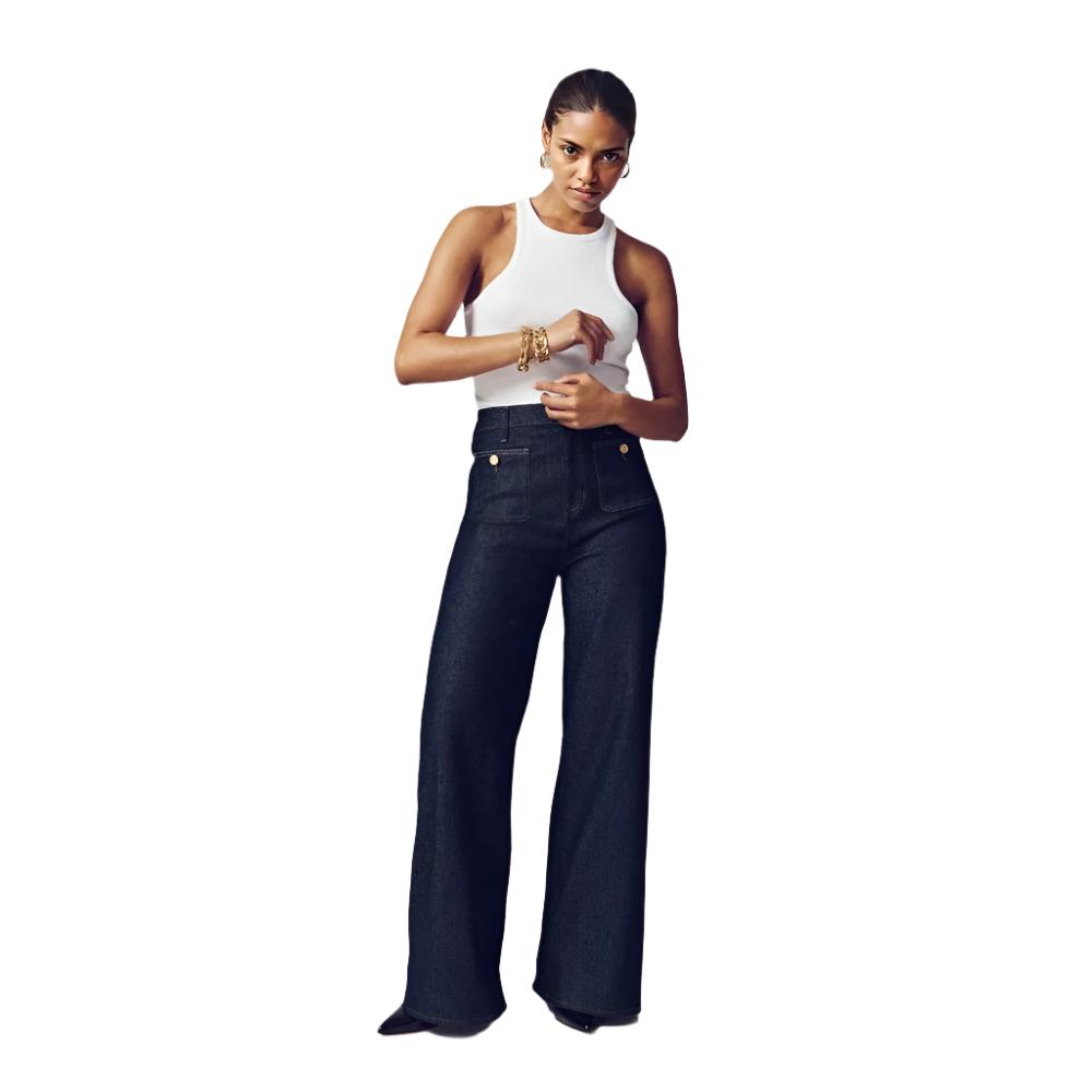 Wide Trousers With Nautical Detailing-My Comfy Pant