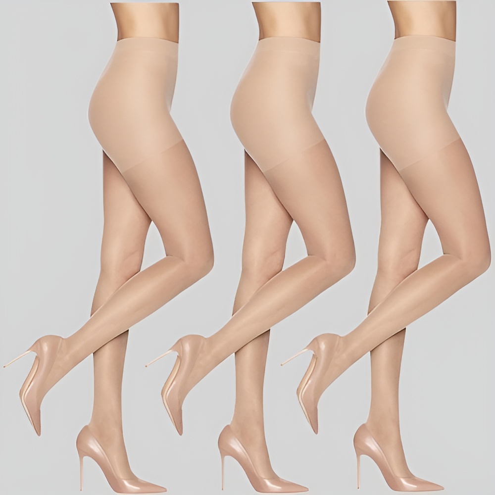 Sheer Energy Women Compression Tights With Medium Support And Control Top