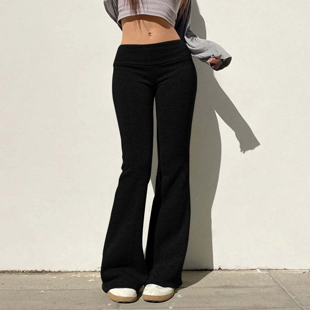 Slim Low Flare Pants-My Comfy Pant