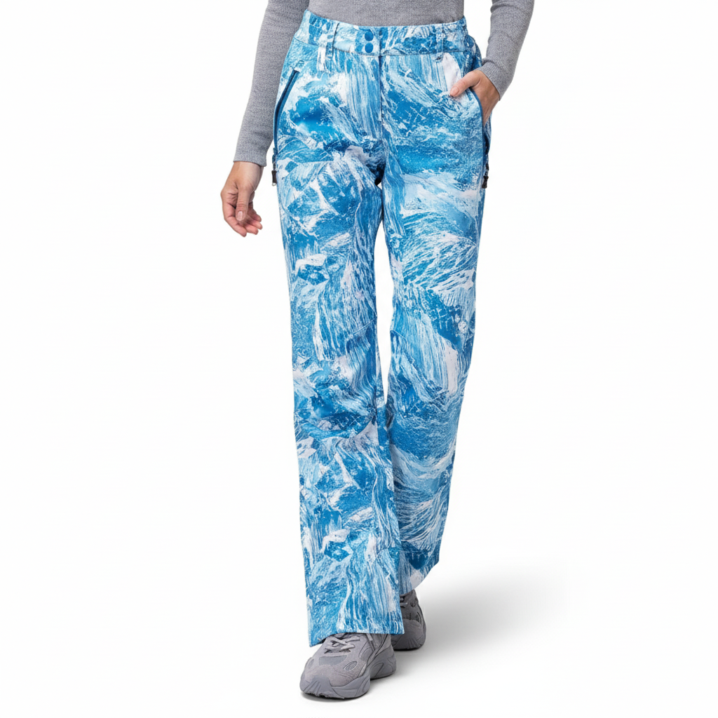 Softshell Snow Pants Waterproof Warm PantsSoftshell Snow Pants Waterproof Warm Pants - Image 3