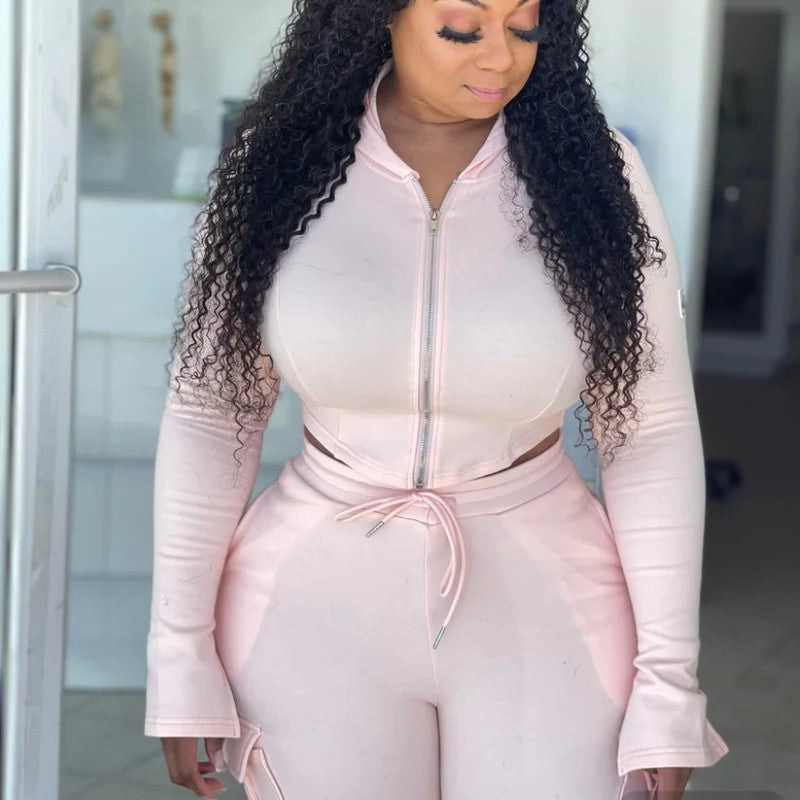 Solid Shade Cargo Pants-My Comfy Pant