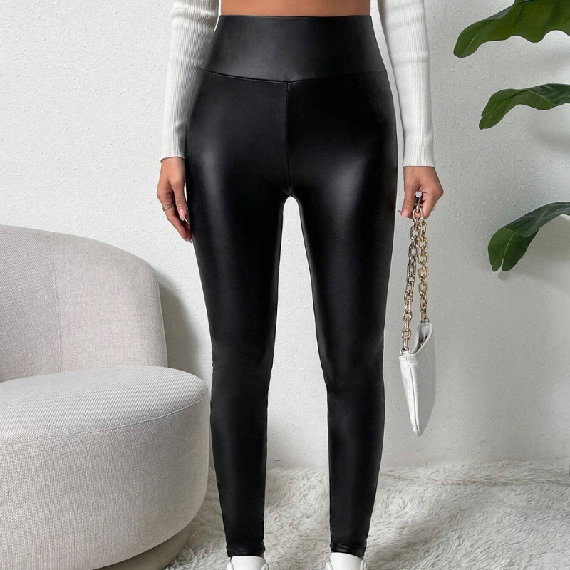 Women's Solid Thermal Lined Pants-My Comfy Pant
