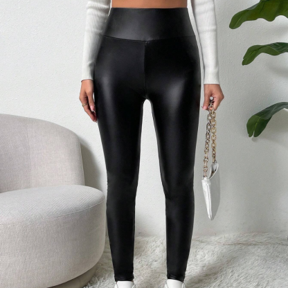 Women's Solid Thermal Lined Pants-My Comfy Pant
