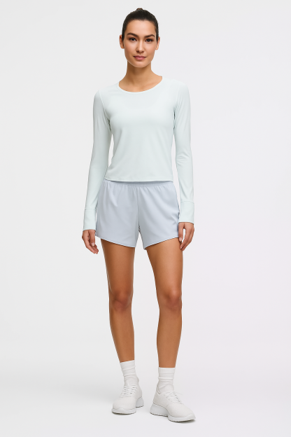Quick Dry Sports Shorts With Elastic-My Comfy Pant