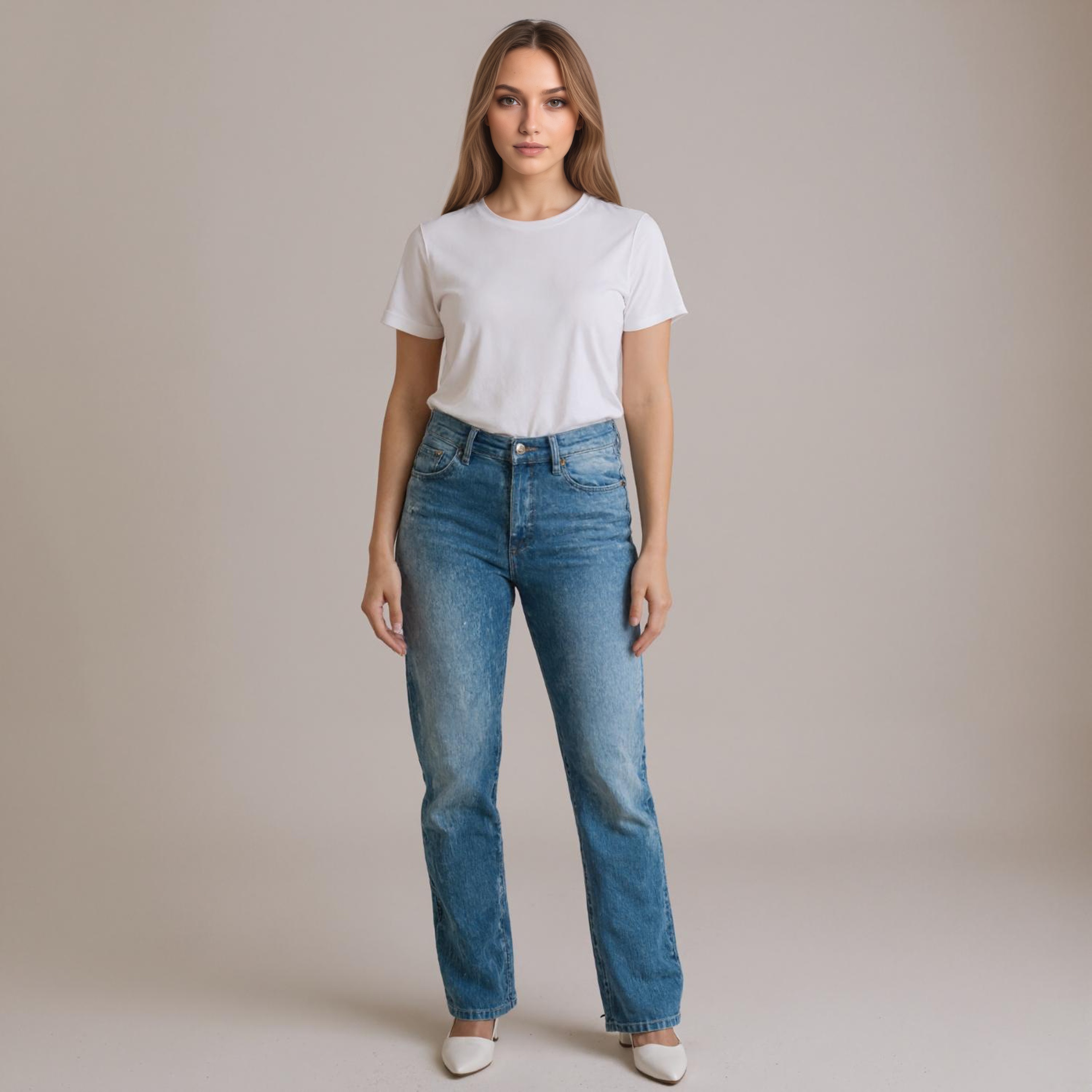 Stretch Bootcut Flared Comfort Pants