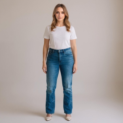 Stretch Bootcut Flared Comfort Pants