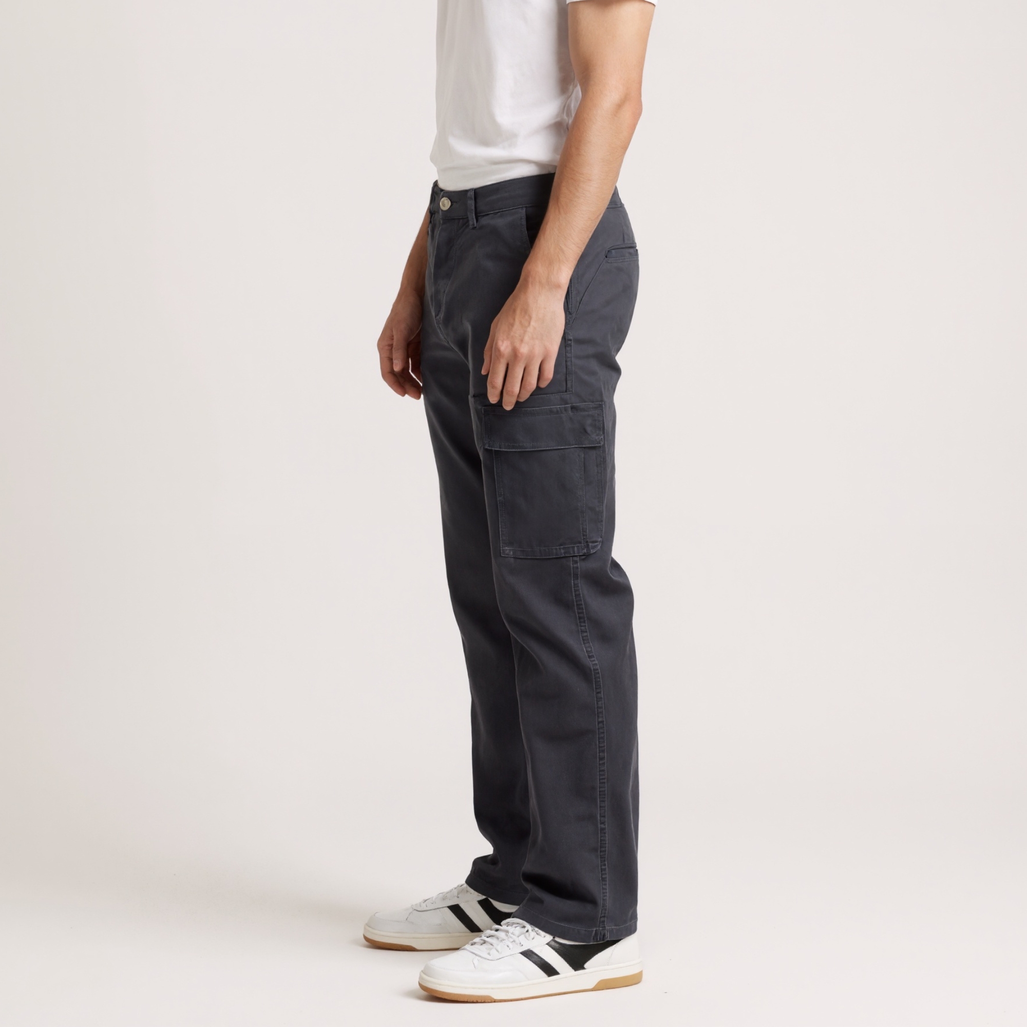 Stretch Fit Casual Cargo PantsStretch Fit Casual Cargo Pants - Image 6