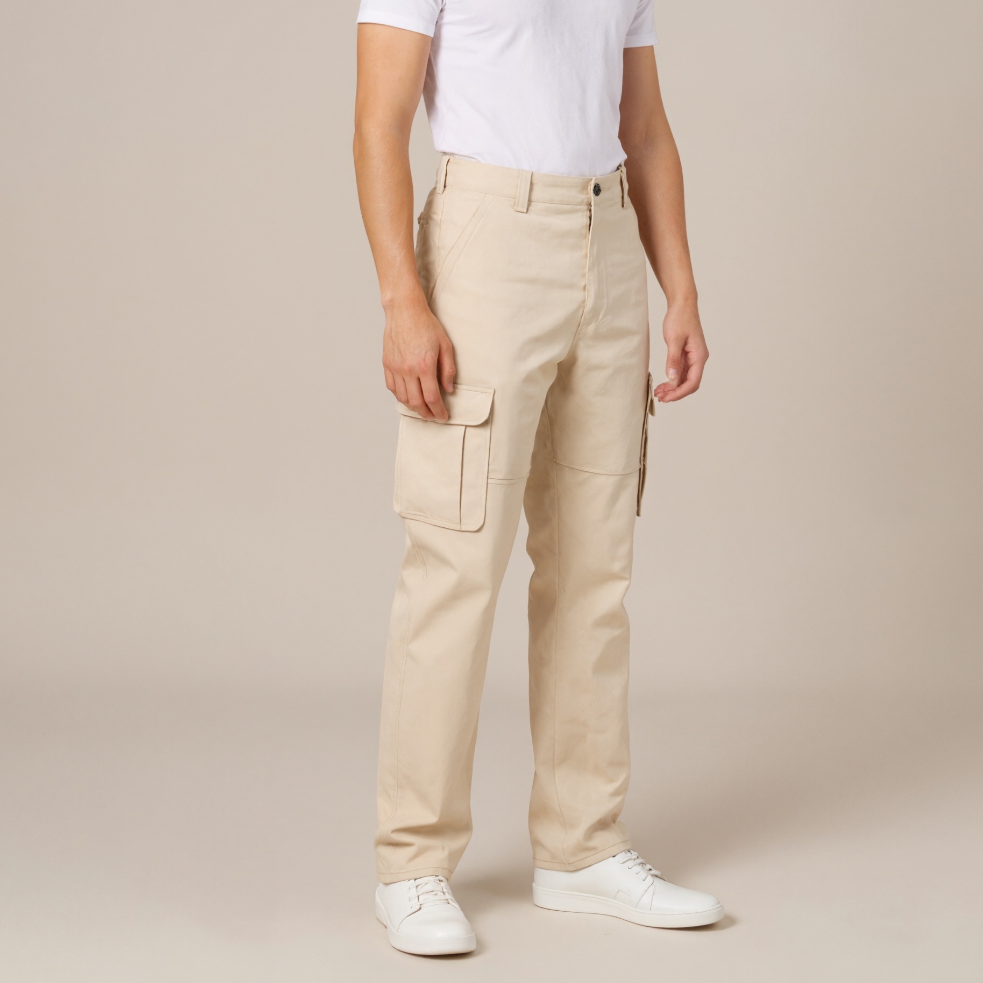 Stretch Fit Casual Cargo PantsStretch Fit Casual Cargo Pants - Image 12