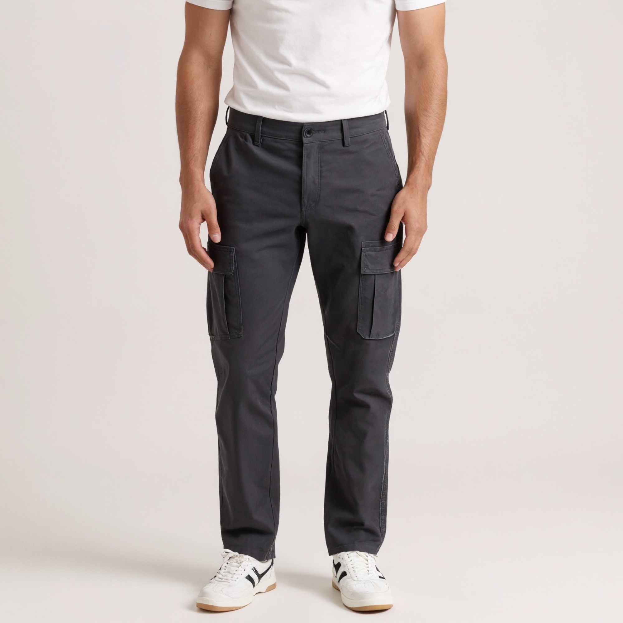 Stretch Fit Casual Cargo Pants