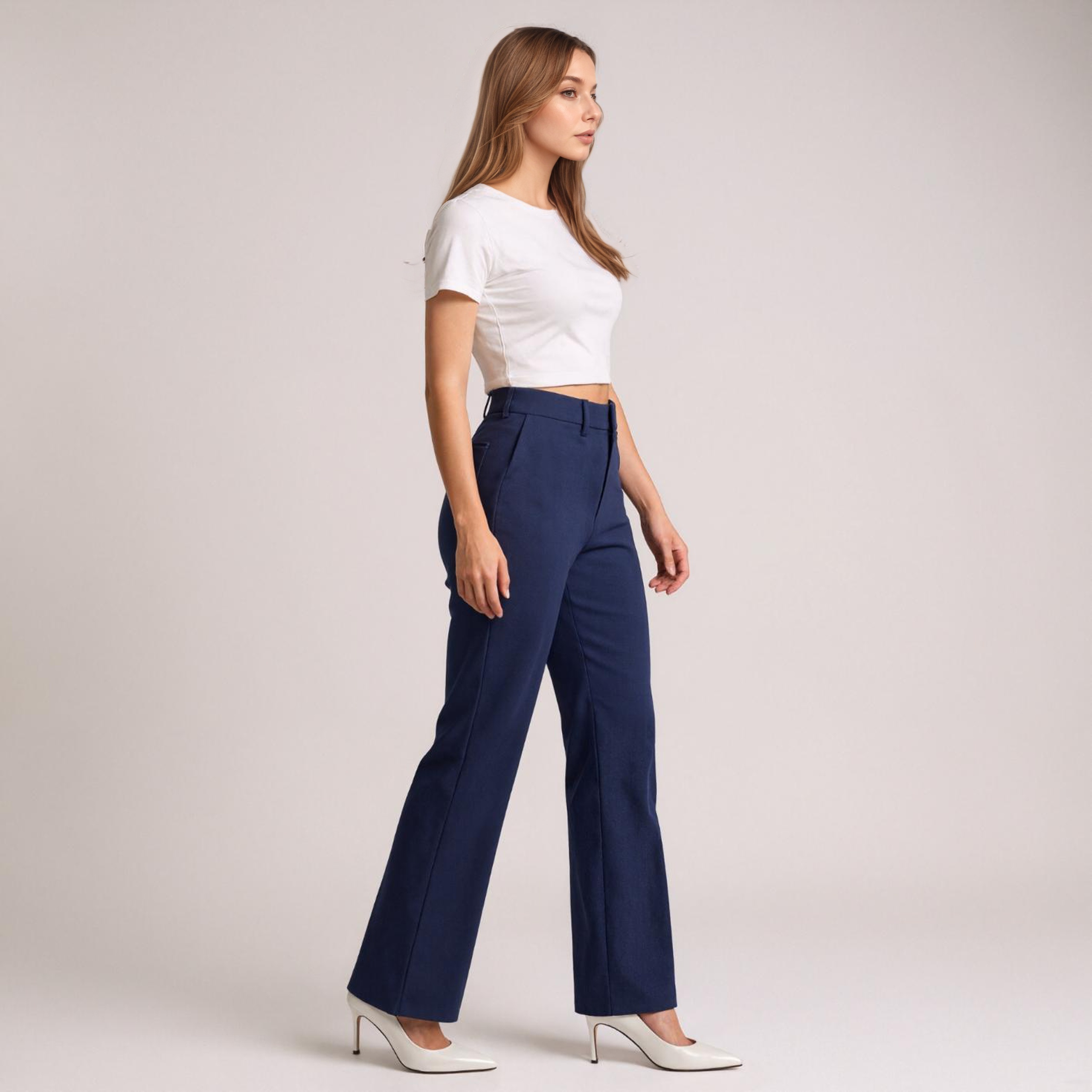 Stretch Yoga Dress Trousers For Office