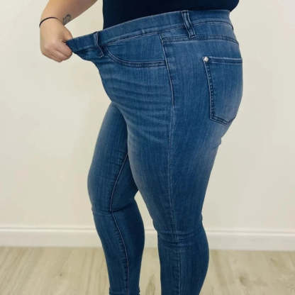 JB Tummy Control Comfy Pull On Jeans-My Comfy Pant