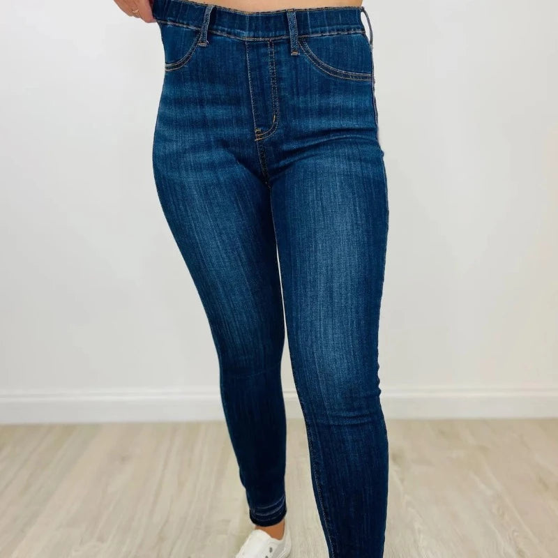 JB Tummy Control Comfy Pull On Jeans-My Comfy Pant