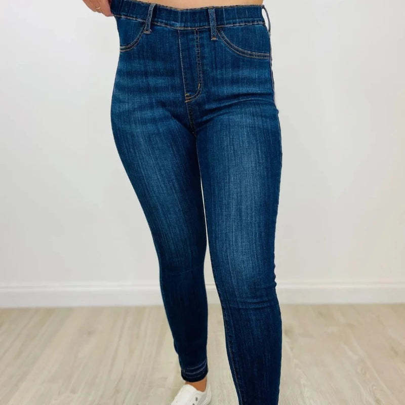 JB Tummy Control Comfy Pull On Jeans-My Comfy Pant