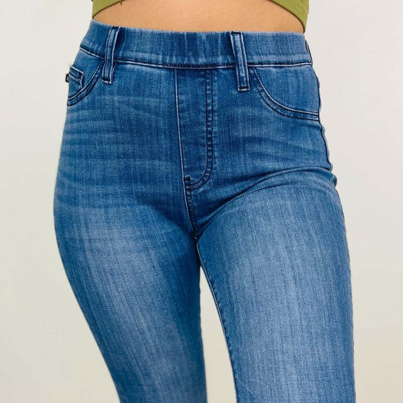 JB Tummy Control Comfy Pull On Jeans-My Comfy Pant