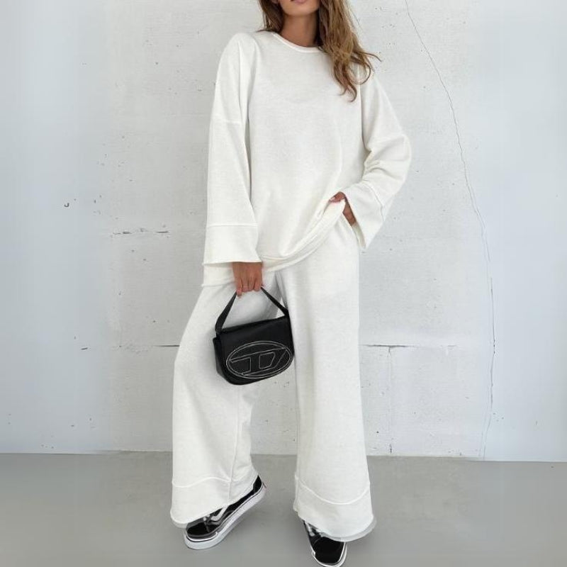 Summer Solid Colored Lounge Set-My Comfy Pant