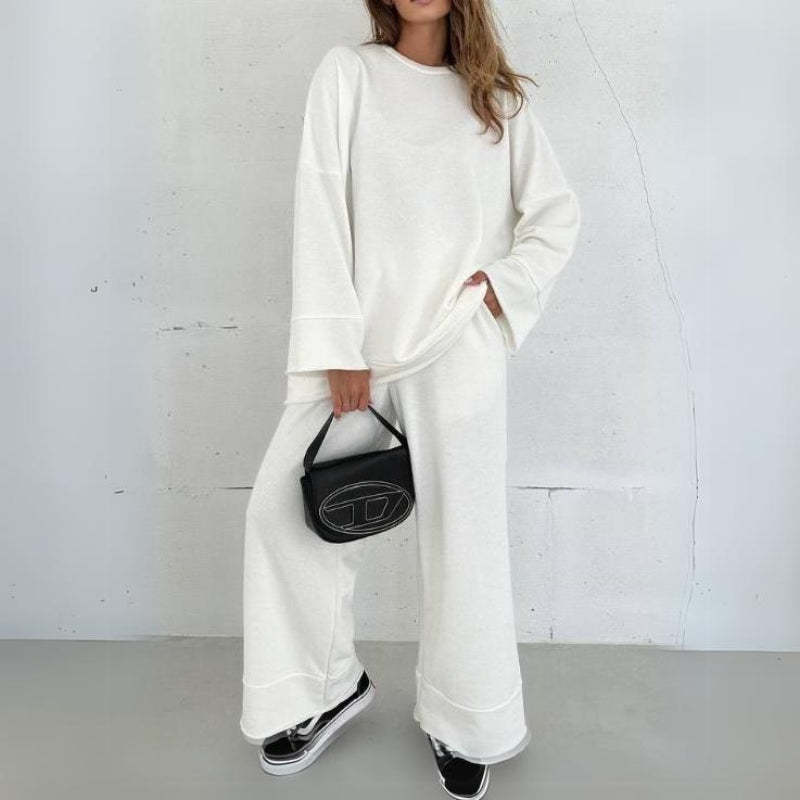 Summer Solid Colored Lounge Set-My Comfy Pant