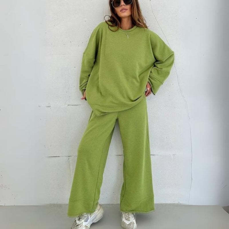 Summer Solid Colored Lounge Set-My Comfy Pant
