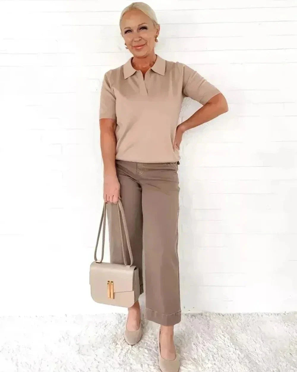 Elegant Cropped Wide Pants-My Comfy Pant