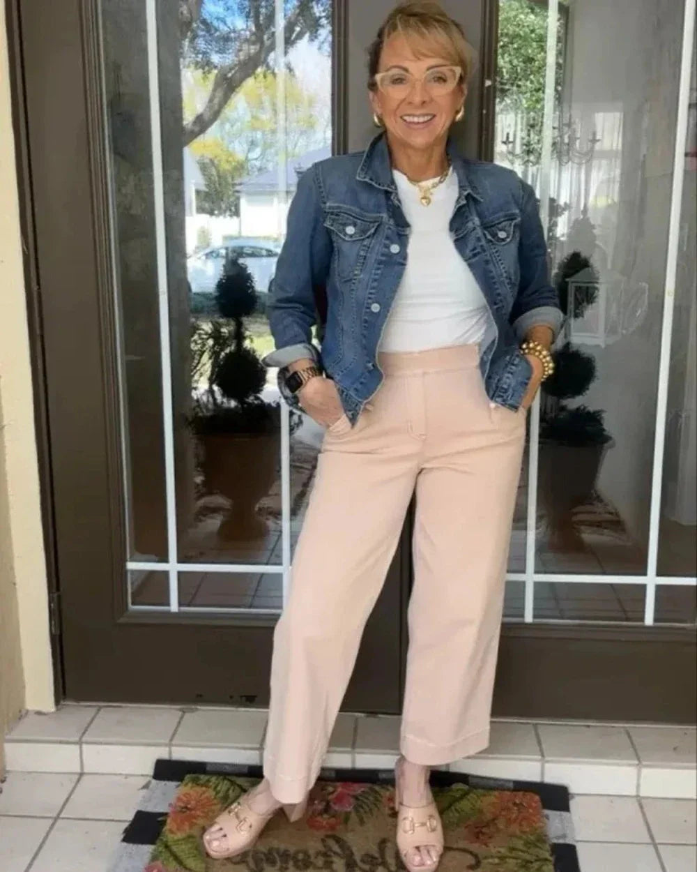 Elegant Cropped Wide Pants-My Comfy Pant