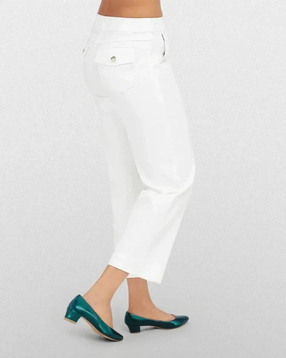 Elegant Cropped Wide Pants-My Comfy Pant