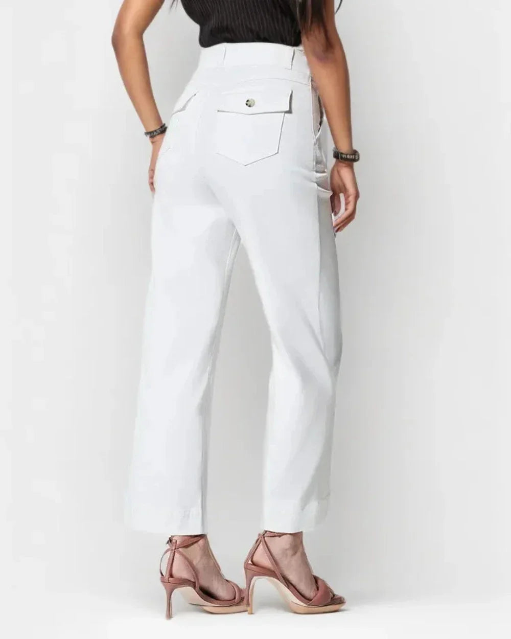 Elegant Cropped Wide Pants-My Comfy Pant