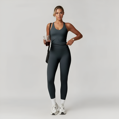 Two Piece High Stretch Sports Set For Women