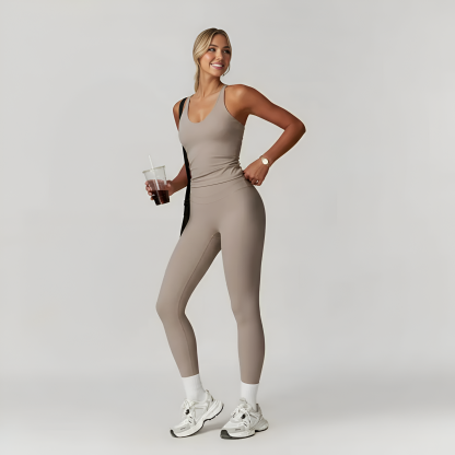 Two Piece High Stretch Sports Set For Women